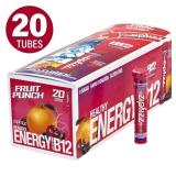 Zipfizz Energy Supplement 20-Pack Fruit Punch