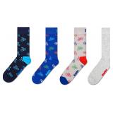 (Sz 4.5-7.5M)Happy Socks 5-Pack Pattern Socks