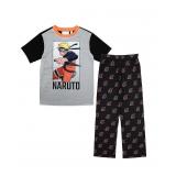 (SZ L)Naruto Shippuden Hidden Leaf Pajama Set - Bl