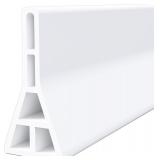 3.5' High Shower Threshold Dam, 39' Splash Guard W