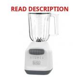 Black+Decker Ice Crush Blender, 56 oz, 700W BL2209