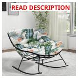 Papasan Rocking Chair *Cushions*, Egg Chair *Cushi