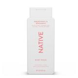 (2 pk)Native Body Wash | Grapefruit Bergamot 18 oz