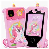 Kids Phone for Girls, 2.8' Touchscreen, Pink (3-10