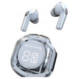 Crystal Earbuds (Chalk White) - Premium Wireless A