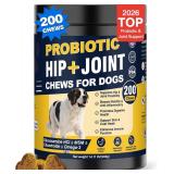 Hip & Joint Dogs Probiotics Chew for Arthritis