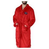 Northwest NBA mens Transfer Patch Silk Touch Robe