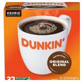 Dunkin' Original Blend Medium Roast Coffee, 128 K-