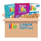 Quaker Mighty Life Multigrain Cereal 3 Flavor Pack
