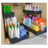 Under Sink Organizer 2-Tier Sliding Shelves (2 Pac