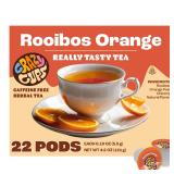 Crazy Cups Rooibos Orange Herbal Tea Pods, 22 Ct