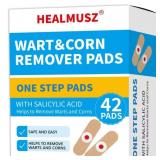 11-8C7 HEALMUSZ Wart Remover Pads, 40%...