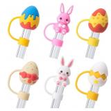 11-7B2 6 Piece Straw Covers for Stanley...