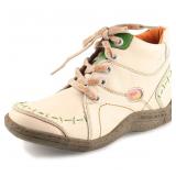 11-8A1 TMA EYES Women Stitching Shoes Leather...