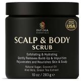11-8C6 Scalp and Body Scrub ï¿½ Exfoliating Sugar...