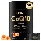 11-7B7 CoQ10 Gummies, 600mg with Omega 3 &...