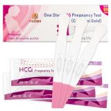 11-9C4 Pregnancy-Test Sticks-HCG Pink-Clear...