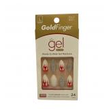 11-7B3 GoldFinger Gel Glam Design Nail (GD21)
