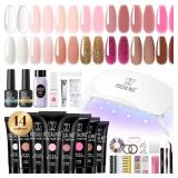 11-8C4 ROSALIND Poly Nail Gel Kit Starter -14...