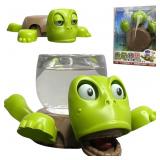 12-3C3 Turtle Coaster Cup Holder - Green