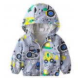 12-1C7 FYMNSI Toddler Baby Boys Girls Hooded...