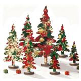14-18D2 7Pcs Christmas Decorations Indoor Mini...