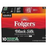 14-20A2 Folgers Black Silk Coffee, Dark Roast,...