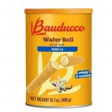 14-21A3 Bauducco Wafer Roll Vanilla  14.1oz