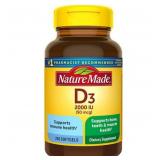 14-21D2 Nature Made Vitamin D3 2000 IU (50 mcg)...