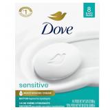14-18D3 Dove Beauty Bar Soap Sensitive, 8 Bars...