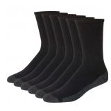 14-19D1 Hanes mens Hanes Men's Socks, 6-pair...
