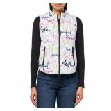 14-18C2 Zip Thru Collar Zip Pocket Quilted...