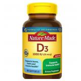 14-18C3 Nature Made Vitamin D 1 000 I.U. Value...