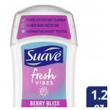 14-24D3 Suave Fresh Vibes Deodorant Stick Berry...