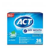 14-27B2 ACT Dry Mouth Lozenges - Soothing Mint,...