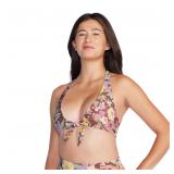 14-28B2 Swimsuit Bikini Top V-Neck Halter, Small