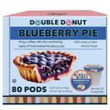 14-24B3 Double Donut Coffee Blueberry Pie...