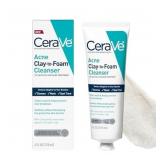 14-26B2 CeraVe 3in1 Acne Clay-to-Foam Facial...