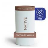 14-23B1 Native Plastic Free Coconut & Vanilla...