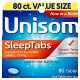 14-22D1 Unisom Sleeptabs Sleep-aid, Doxylamine...