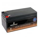 14-23B3 CB CHROMEBATTERY 12V 3.5Ah SLA Battery...
