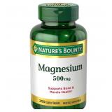 14-26B2 Nature's Bounty Magnesium 500mg for...