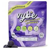 15-9C2 Vybe Mushroom Gummies - Blueberry, 60ct