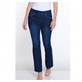 15-9C1 Slim Sation sz 8 (flare leg) Blue Jeans