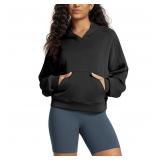 15-9B3 ODODOS Women's Brushed Fleece Oversized...