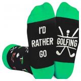 15-9C3 Funny Golf Socks for Men, Comfortable...