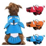 15-9C7 DENTRUN Dog Life Jacket for Small Dogs,...