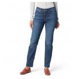24-7B2 Levi Strauss Women's Mid-Rise Straight...