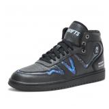 24-7A2 Drifts Night Sneaker, Black & Blue, 6