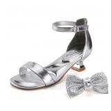 24-7A2 PATPAT Girls Sandal Heels w/ Removable...